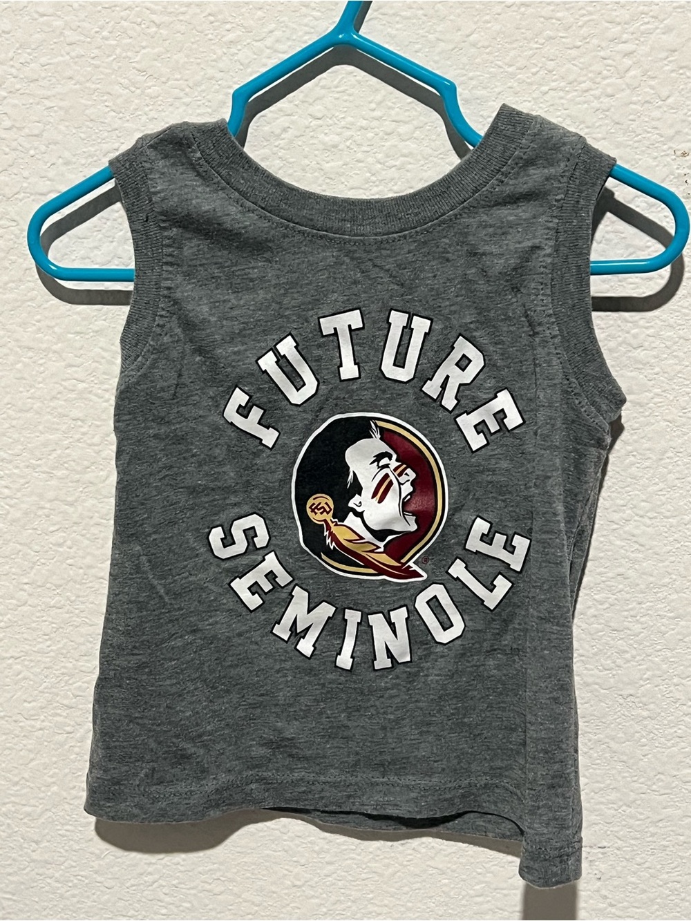 Nautica Kids Gray 'Future Seminole' Logo Tank